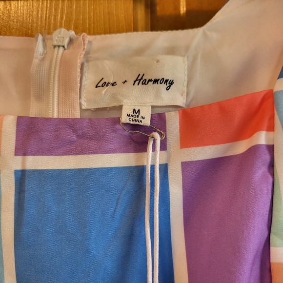 NWT Love & Harmony Block Party Dress - Picture 3 of 8